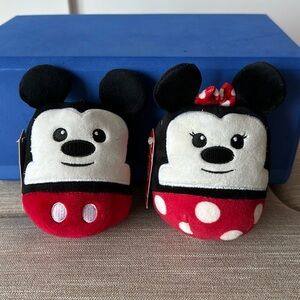 Mickey Mouse & Minnie Mouse ornaments